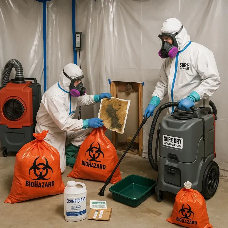 Contaminated Water Handling Protocols process in Boylston, MA