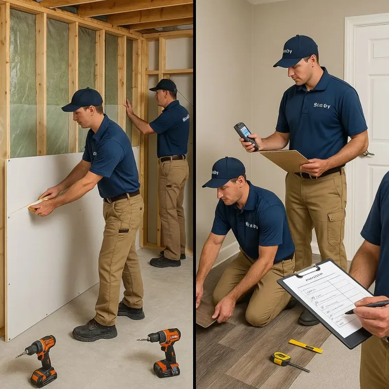 Repairs and Reconstruction process in Boylston, MA